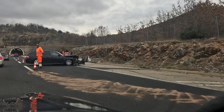 Prometna nesreća na autocesti 2 (Foto: Čitatelj)