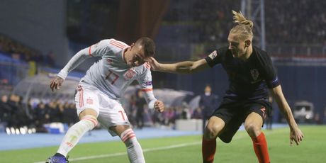 Iago Aspas i Domagoj Vida (Foto: AFP)