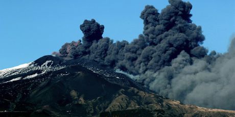 Erupcija Etne (Foto: AFP)