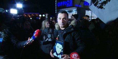 Govor oca Davora Dragičevića na prosvjedu za ubijenog mu sina Davida (Foto: Dnevnik.hr) - 1