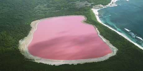 Ružičasto jezero u Australiji