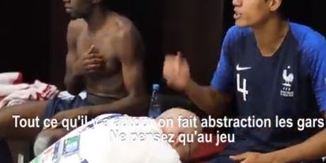 Varane podiže svoje suigrače (Screenshot)
