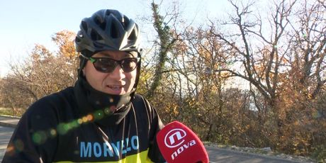 Biciklist Alen Pavličić (Foto: Dnevnik.hr)