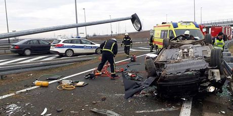 Prometna nesreća u Osijeku (Foto: JPVP Grada Osijeka) - 4