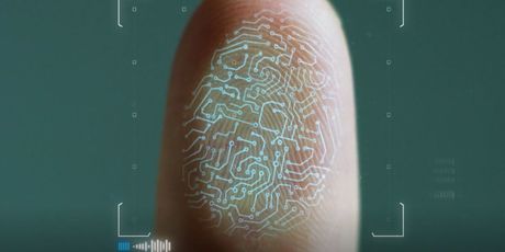 Otisak prsta, ilustracija