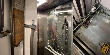 Uteg pao na lift tijekom potresa u Zagrebu - 2