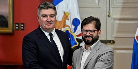 Zoran Milanović i Gabriel Boric