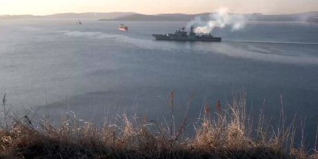 Ruski ratni brod isplovljava iz Vladivostoka - 3