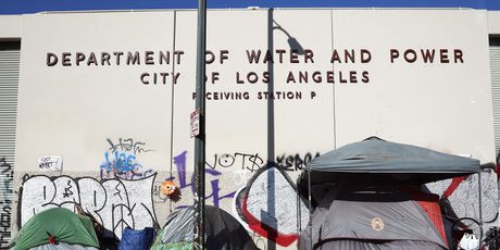 Beskućnici u Los Angelesu