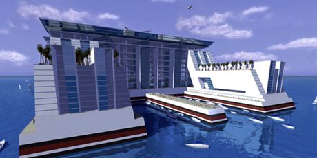 Plutajući grad Freedom Ship tvrtke Freedom Cruise Line International - 1