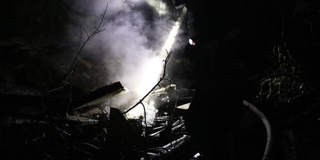 Požar u napuštenim barakama bivše tvornice Jugovinil - 2