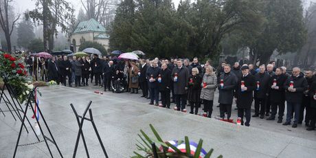 Na Mirogoju obilježena godišnjica smrti prvog hrvatskog predsjednika Franje Tuđmana
