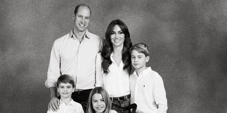 Božićna čestitka princa Williama i Kate Middleton