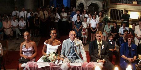 Vjenčanje Ivice Mornara i Fani Čapalije