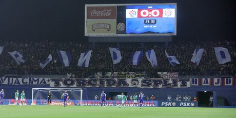 Transparent Torcide na Maksimiru