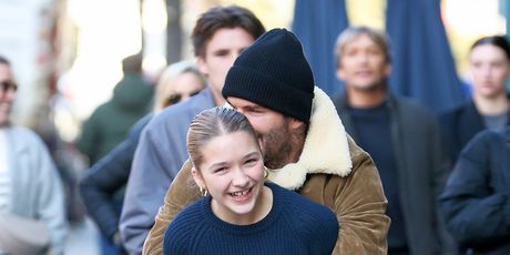 David Beckham i kći Harper - 3