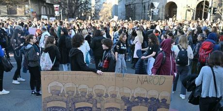 Prosvjedi u Beogradu, 25.12.2023. - 5