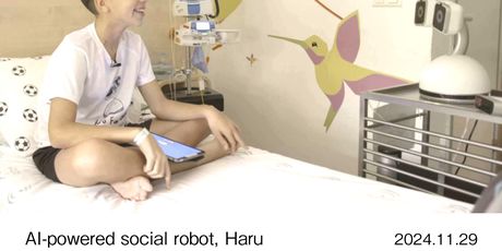 AI robot Haru