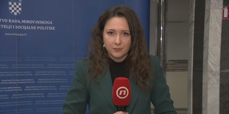 Sanja Vištica, reporterka Dnevnika Nove TV i mladi