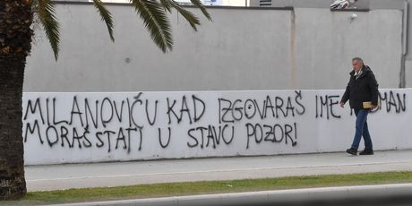 Grafiti protiv Milanovića u Splitu - 10