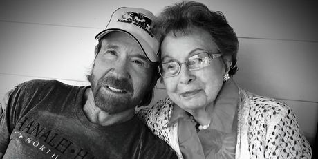 Chuck Norris i majka Wilma