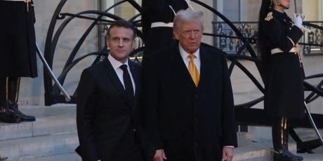 Emmanuel Macron i Donald Trump