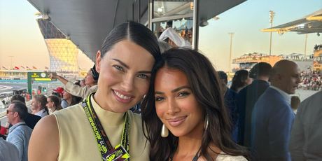 Tia Jurčić i Adriana Lima