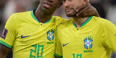 Vinicius i Neymar protiv Hrvatske