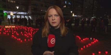 Petra Buljan, reporterka Dnevnika Nove TV - 1