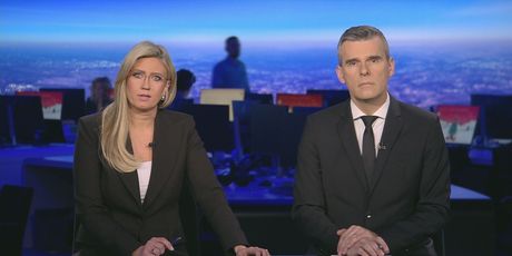 Romina Knežić i Petar Pereža, voditelji Dnevnika Nove TV - 4