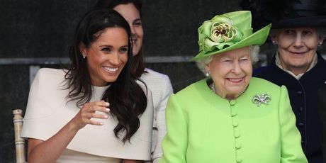 Meghan Markle, Kraljica Elizabeta