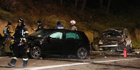 Prometna nesreća na Jadranskoj magistrali u Podstrani - 1