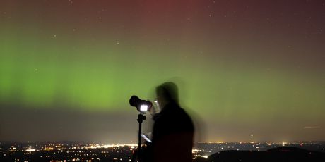 Polarna svjetlost iznad Virginije