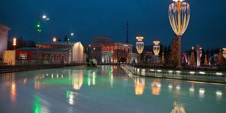 Najveće europsko klizalište na otvorenom nalazi se u Moskvi