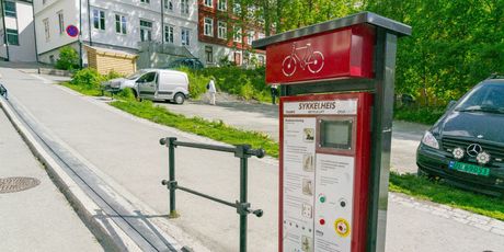 Biciklistički lift u Trondheimu - 6