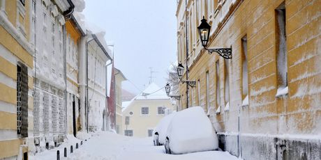 Snijeg u Zagrebu 2012. godine