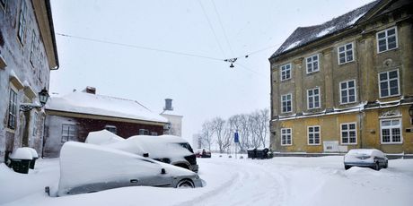 Snijeg u Zagrebu 2012. godine