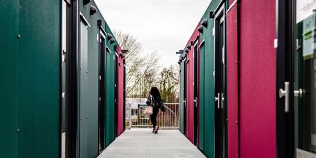 Modularne kuće za mlade, QSpace, Nizozemska - 1