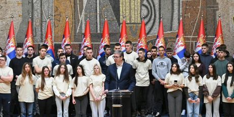 Vukovarski učenici kod Aleksandra Vučića - 3