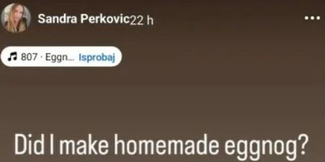 Sandra Perković na Instagramu