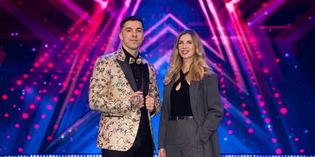 Adrian Popović i supruga Marija