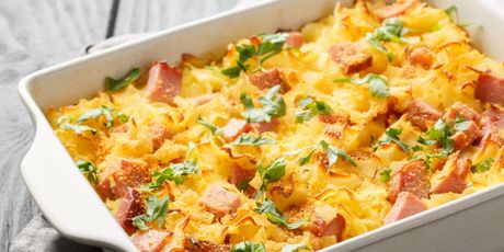 Austrijski složenac od šunke i tjestenine