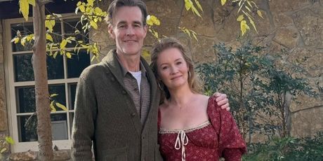 James Van Der Beek sa suprugom