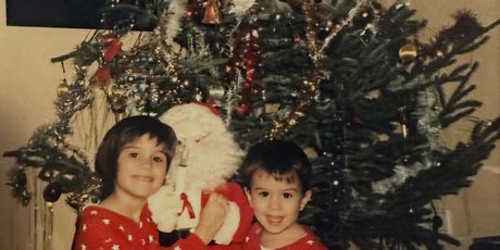 Franka Batelić s bratom