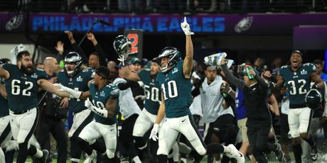 Slavlje Eaglesa (Foto: AFP)