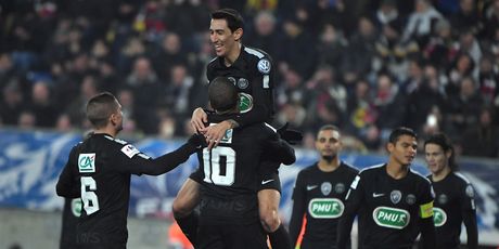 Angel Di Maria slavi pogodak (Foto: AFP)