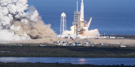Lansiranje Falcon Heavy (Foto: AFP)