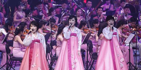 Sjevernokorejski orkestar (Foto: AFP)