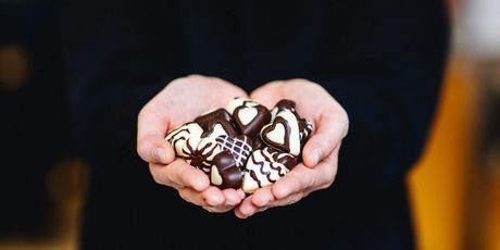 Praline u obliku srca