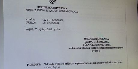 Borba učitelja za putne troškove (Foto: Dnevnik.hr) - 1